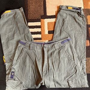 Bugle Boy Olive Cargo Pants